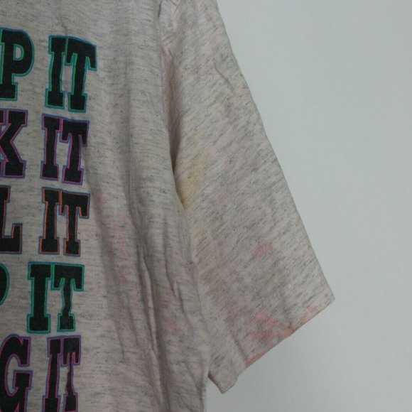 VTG Just Do It 90s Made In USA T-Shirt T210 - Picture 2 of 7